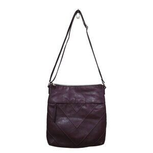 Relic Sophie Chevron Convertible Faux Leather Crossbody Purse